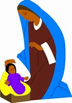 Image result for Mary and Joseph Nativity Clip Art