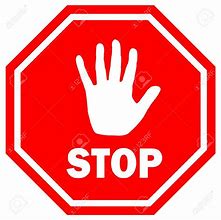 Image result for Please Stop Clip Art