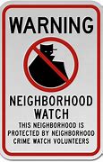 Image result for Neighborhood Watch Area. Sign