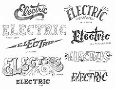 Image result for Different Lettering Styles