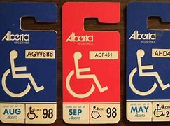 Image result for Handicap Sticker