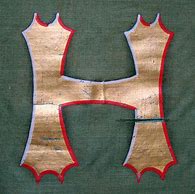 Image result for Letter H Stencil Printable