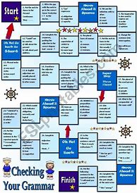 Image result for Grammar Game Worksheets