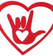 Image result for I Love You Sign Language PNG