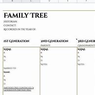 Image result for Family Tree Spreadsheet Free