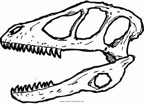 Image result for Plain Skull Coloring Pages