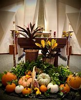 Image result for Fall Church Decorations