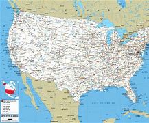 Image result for United States Road Map