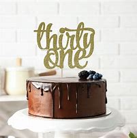 Image result for Happy 31st Birthday Cake Topper SVG