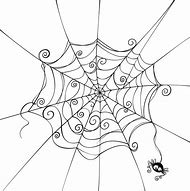 Image result for Halloween Spider Drawing