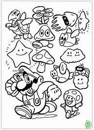 Image result for Super Mario Bros Coloring Pages