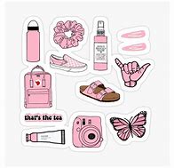 Image result for Preppy Pink Stickers