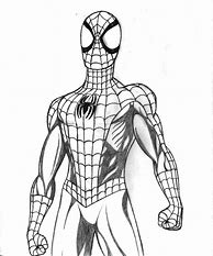 Image result for Spider-Man Drawing Sketch