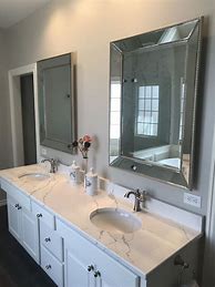 Image result for Bathroom Vanity Double Mirrors