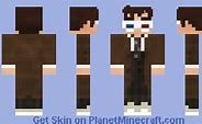 Image result for Tenth Doctor Minecraft Skin