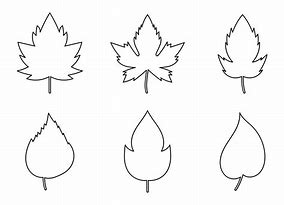 Image result for Printable Leaf Pictures