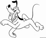 Image result for Pluto the Dog Coloring Pages