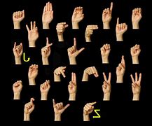 Image result for Examples of Sign Language