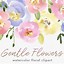 Image result for pastel color watercolor flowers