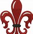 Image result for Red Fleur De Lis