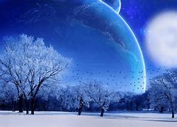 Image result for Winter Nature Wallpaper Night