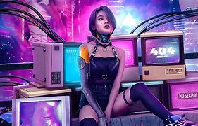 Image result for Cyborg Girl Face