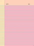 Image result for Colorful Notebook Paper