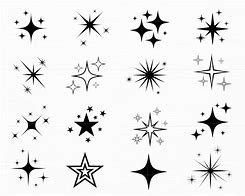 Image result for Sparkle Word SVG