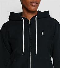 Image result for Women's Black Zip Up Hoodie