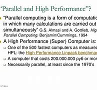 Image result for High Performance Parallel Computing