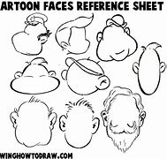 Image result for Cartoon Head Drawing Reference