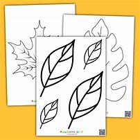 Image result for Preschool Fall Leaf Template