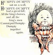 Image result for Humpty Dumpty Dark Nursery Rhyme