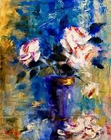 Image result for Victorian Roses Oil Painting