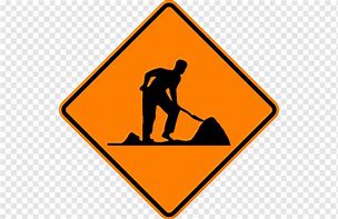 Image result for Orange Road Work Signs