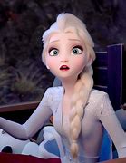 Image result for Elsa On Table Cartoon