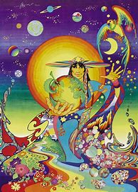 Image result for 60s 70s Psychedelic Art