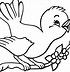 Image result for Bird On Branch Drawing