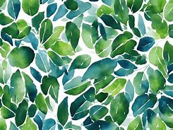 Image result for Watercolor Leaves On White Background