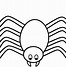 Image result for Cute Spider Outline