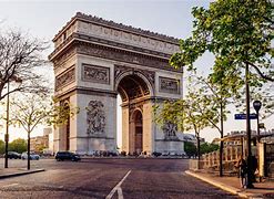 Image result for Paris Arc De Triomphe View