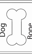 Image result for Dog Bone Coloring Page