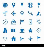 Image result for Different Map Icons