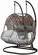 Image result for Patio Rattan Swing Chair