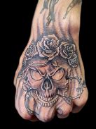 Image result for Cool Skull Tattoos