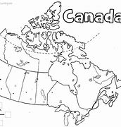 Image result for Map Canada a Colorier