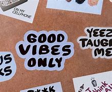 Image result for Good Vibes Only Sticker