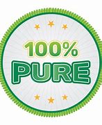 Image result for 100 % Pure Logo