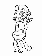 Image result for Cloud Guy Trolls Coloring Page