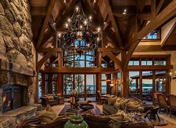 Image result for Log Cabin Mansion Homes